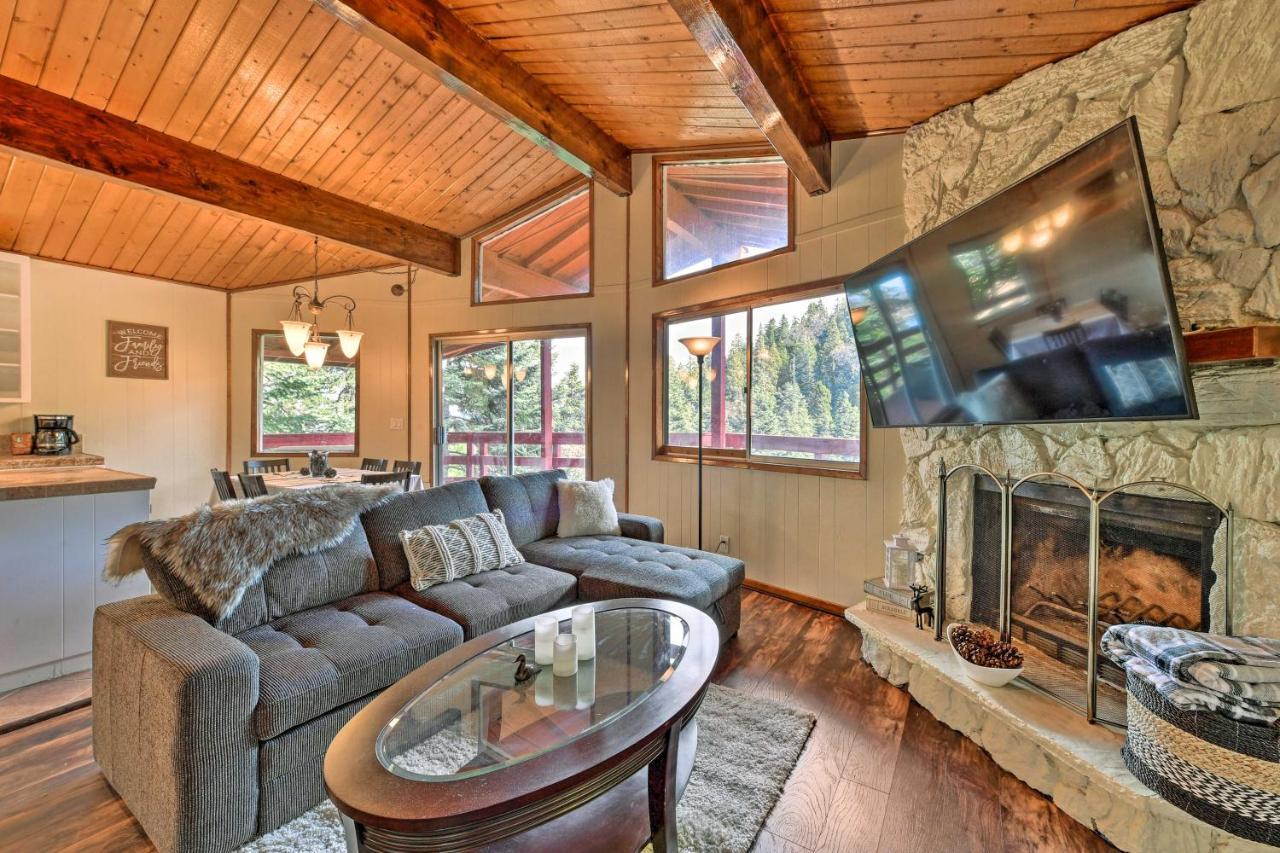 Lake Arrowhead Cabin With Deck And Stunning Mtn Views! Сан-Бернардіно Екстер'єр фото